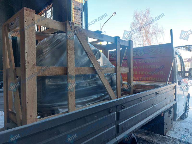 Отгрузка поршневого компрессора СБ4/Ф-500.LB75 в г. Новосибирск