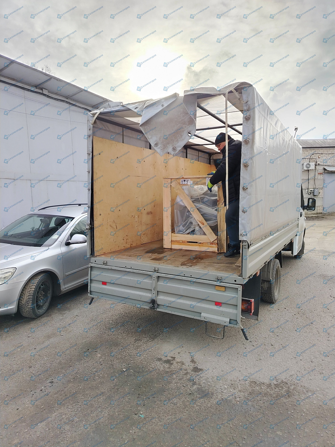 Отгрузка ресивера Remeza РВ 900.10.10 в г. Воронеж