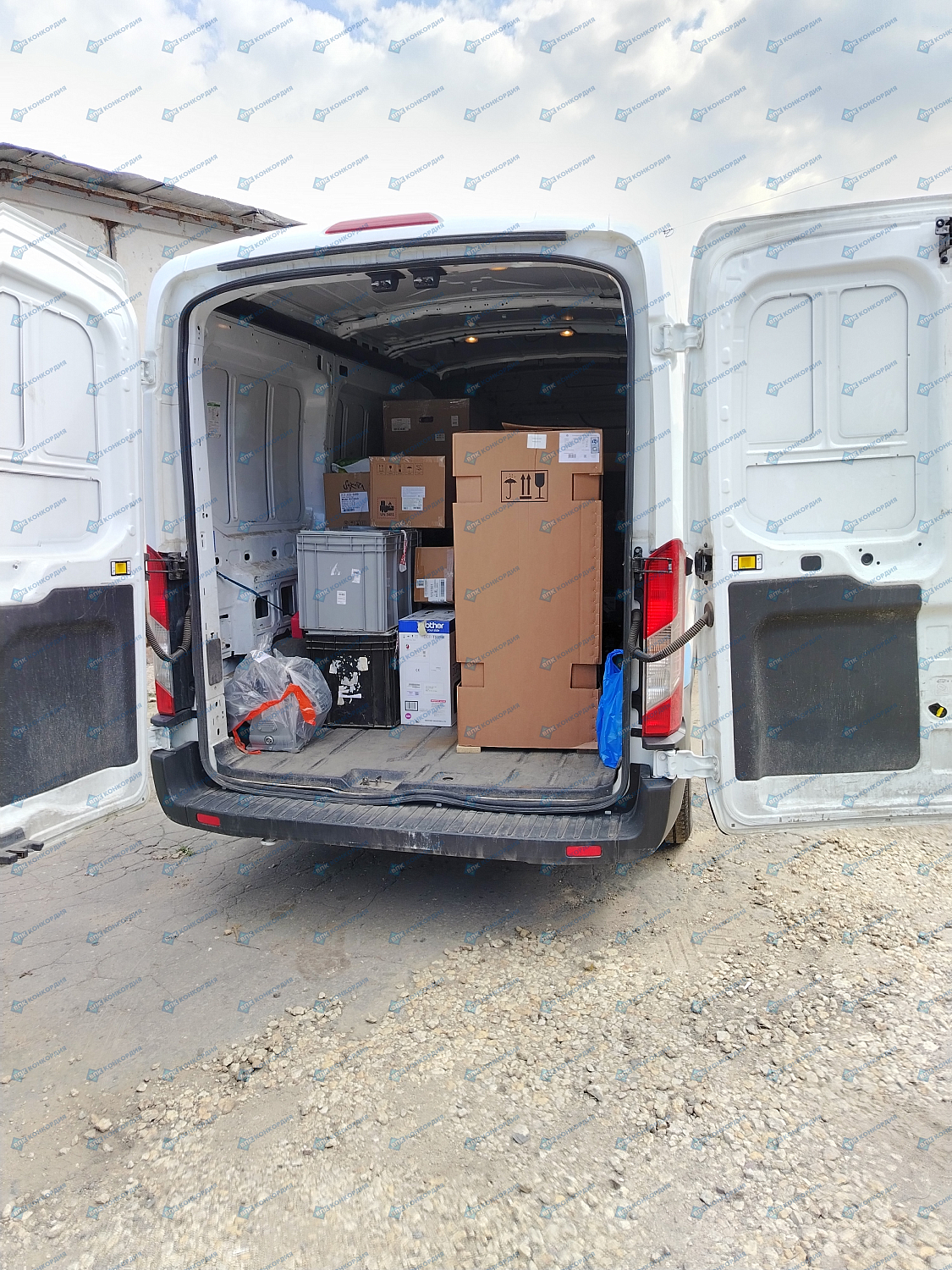 Отгрузка поршневого компрессора Remeza СБ4/Ф-270.LB50 в г. Воронеж